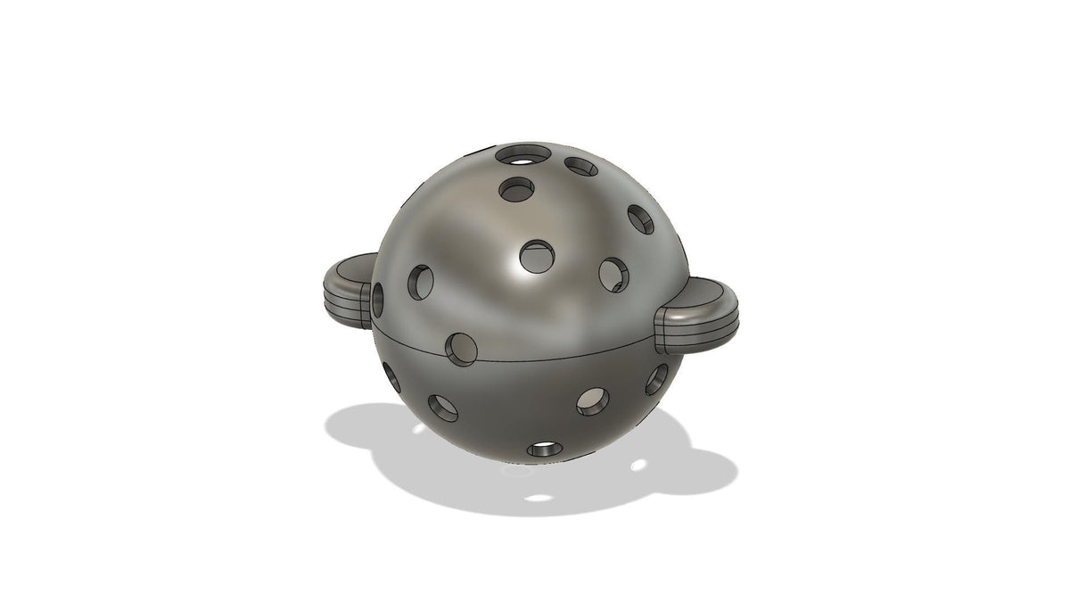 3D model of the downloadable Square Golf ball marker