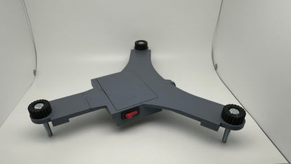 Underside of an assembled Rapsodo MLM2PRO rechargeable stand